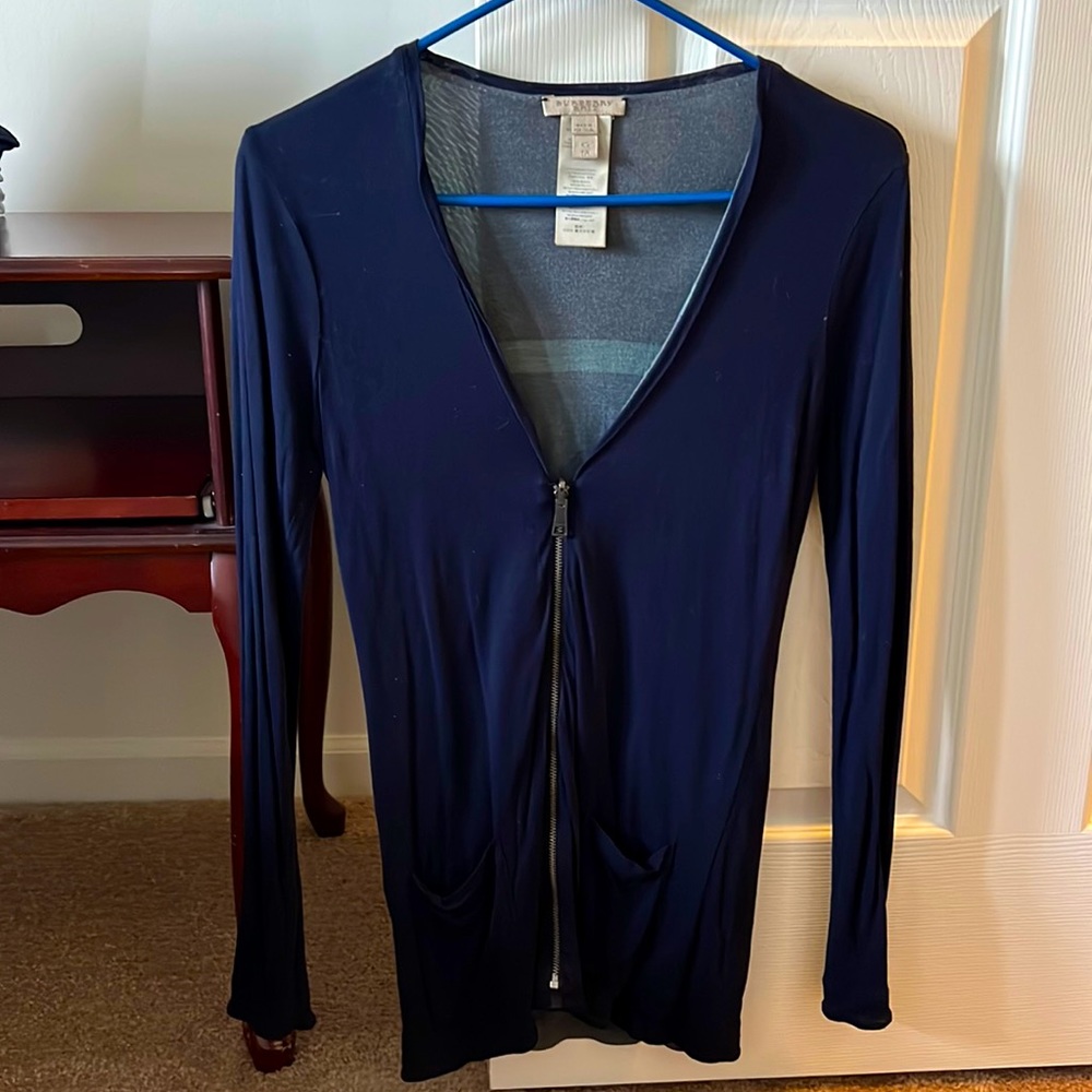 Burberry reversible cardigan